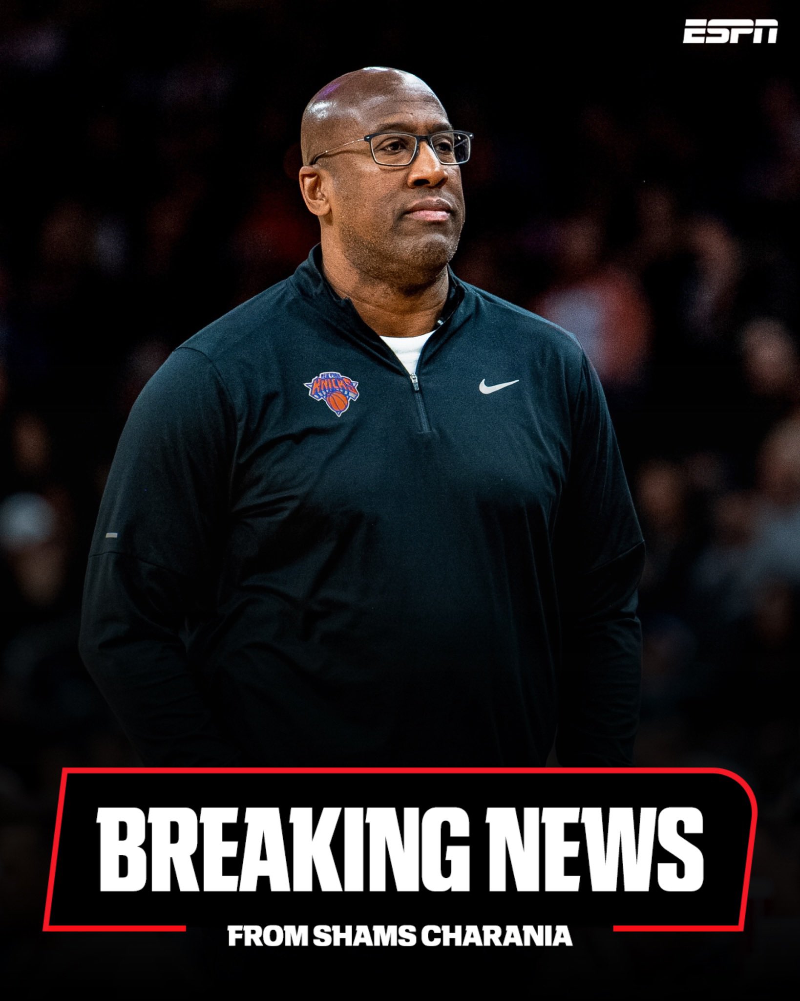 xingkong.com-Shams：尼克斯计划邀请迈克·布朗担任球队主帅